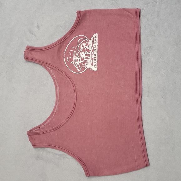 Vintage "Puerto Galera" Crop Top - Picture 2 of 6
